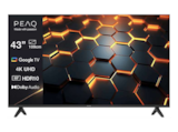 PTV 43GU-5025T Google UHD TV Angebote von PEAQ bei MediaMarkt Saturn Lilienthal für 211,00 €