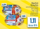 diska Blankenstein - Heringsfilets Feinschmecker Kräuter Angebot im Prospekt Heringsfilets Feinschmecker Kräuter bei diska im Blankenstein Prospekt für 1,11 €
