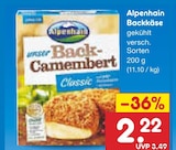 Backkäse von Alpenhain für 2,22 € bei Netto Marken-Discount im Angebot Backkäse von Alpenhain im aktuellen Netto Marken-Discount Prospekt