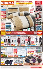 Hausschuhe im Norma Prospekt in Bayreuth Aktueller Norma Prospekt mit Hausschuhe, "Mehr fürs Geld", Seite 1