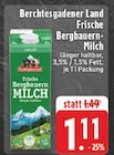 Frische Bergbauern-Milch 3,5% Fett bei EDEKA im Gevelsberg Prospekt für 1,11 €