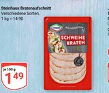 Aktuelles Bratenaufschnitt Schweinebraten Angebot bei GLOBUS in Saarbrücken ab 1,49 €