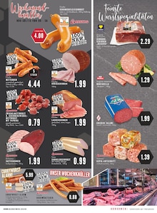 Wurst im aktuellen E center Prospekt (Essen) Wurst im E center Prospekt "Aktuelle Angebote" mit 8 Seiten (Essen)