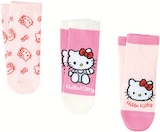 Lot de 3 paires de chaussettes bébé fille ou garçon licence - HELLO KITTY en promo chez Intermarché Hyper Limoges à 4,90 €