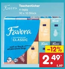 Taschentücher von Favora im aktuellen Netto Marken-Discount Prospekt für 2,49 €