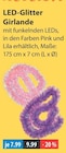 LED-Glitter Girlande von  im aktuellen V-Markt Prospekt für 7,99 €