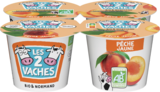 YAOURT À LA PÊCHE JAUNE BIO LES 2 VACHES - LES 2 VACHES - Auchan Hypermarché YAOURT À LA PÊCHE JAUNE BIO LES 2 VACHES - LES 2 VACHES à 1,99 € dans le catalogue Auchan Hypermarché