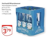 Mineralwasser im Angebot bei GLOBUS in Siegen Mineralwasser Angebote von Hochwald bei GLOBUS Siegen für 3,79 €