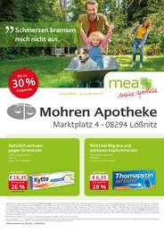 mea - meine apotheke Prospekt für Lößnitz mit 4 Seiten mea - meine apotheke Prospekt für Lößnitz: Unsere September-Angebote, 4 Seiten, 01.09.2022 - 30.09.2022