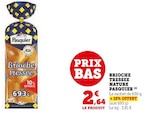 Promo Brioche Tressée Nature à 2,64 € dans le catalogue Super U à Arcomie