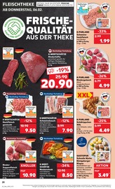 Aktueller Kaufland Prospekt mit Schweinebauch, "KNÜLLER", Seite 33