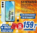 Smartphone Galaxy A16 5G bei HEM expert im Backnang Prospekt für 159,00 €