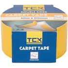 Ruban adhésif pour tapis TCX - TCX - Action à Colmar Ruban adhésif pour tapis TCX - TCX en promo chez Action Colmar à 0,68 €