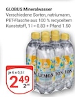 Mineralwasser von Globus im aktuellen GLOBUS Prospekt