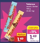 Toblerone für 1,49 € bei Netto Marken-Discount im Angebot Toblerone im aktuellen Netto Marken-Discount Prospekt