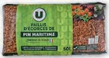 Paillis d'écorces de pin maritime - U en promo chez Hyper U Angers à 7,49 €