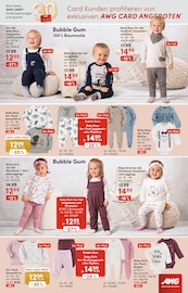 Aktueller AWG Prospekt mit Babykleidung, "30 JAHRE AWG CARD", Seite 11