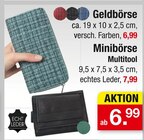 Geldbörse Angebote bei Zimmermann Gifhorn für 6,99 €