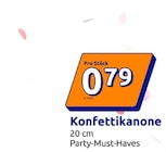 Konfettikanone im Action Prospekt Konfettikanone von im aktuellen Action Prospekt für 0,79 €