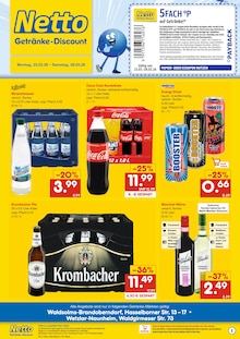 Energydrink im aktuellen Netto Marken-Discount Prospekt (Wetzlar) Energydrink im Netto Marken-Discount Prospekt "DER ORT, AN DEM DU IMMER AUSGEZEICHNETE PREISE FINDEST." mit 2 Seiten (Wetzlar)