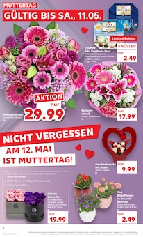 Schnittblumen im Kaufland Prospekt "Aktuelle Angebote" mit 52 Seiten (Chemnitz)