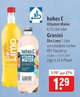 hohes C Vitamin Water oder Granini Die Limo im Angebot bei famila Nordost in Neumünster hohes C Vitamin Water oder Granini Die Limo Angebote bei famila Nordost Neumünster für 1,29 €