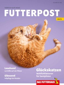 Das Futterhaus Prospekt Magdeburg "Futterpost" mit 44 Seiten