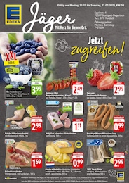 EDEKA Prospekt für Stuttgart: "Aktuelle Angebote", 2 Seiten, 17.02.2025 - 22.02.2025