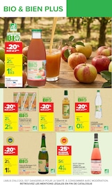 Promos Vin dans le catalogue "AVEC LE Club GOÛTEZ AU BIO LE MOINS CHER DE FRANCE" de Carrefour Vin en promo dans le catalogue Carrefour à la page 19