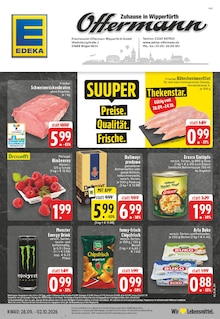 Aktueller EDEKA Prospekt (Wipperfürth (Hansestadt), 26 Seiten zum blättern EDEKA Prospekt Aktuelle Angebote mit 26 Seiten