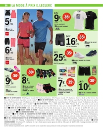 Offre Boxer Homme dans le catalogue E.Leclerc du moment à la page 36