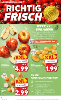 Aktueller Kaufland Prospekt "Aktuelle Angebote" Seite 2 von 61 Seiten für Plauen
