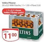 Aktuelle Veltins Angebote bei GLOBUS in Chemnitz Aktuelles Pilsener Angebot bei GLOBUS in Chemnitz ab 11,00 €