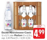 Mineralwasser Classic Angebote von Dauner bei E center Trier für 4,99 €
