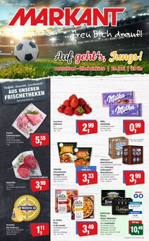 Krombacher im aktuellen Markant Prospekt (Neumünster) Krombacher im Markant Prospekt "...freu Dich drauf!" mit 14 Seiten (Neumünster)