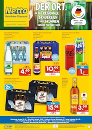 Netto Marken-Discount Prospekt für Bad Klosterlausnitz mit 2 Seiten Netto Marken-Discount Prospekt für Bad Klosterlausnitz: "DER ORT, AN DEM DU IMMER AUSGEZEICHNETE PREISE FINDEST.", 2 Seiten, 28.09.2026 - 02.10.2026