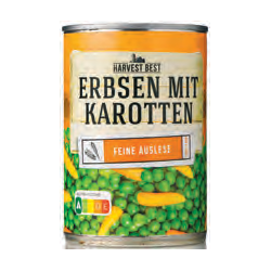 Erbsen mit Karotten