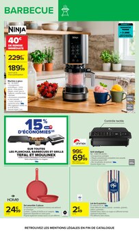 Promotion Electroménager cuisine dans le prospectus Carrefour, valable du 02/06/2026 au 15/06/2026 Promo Electroménager cuisine dans le catalogue Carrefour du moment à la page 28