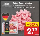 Puten-Geschnetzeltes Angebote von Gut Ponholz bei Netto Marken-Discount Haltern am See für 2,79 €