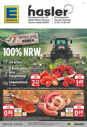 EDEKA Prospekt für Witten mit 24 Seiten EDEKA Prospekt für Witten: "Aktuelle Angebote", 24 Seiten, 11.08.2025 - 16.08.2025