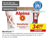 Wandfarbe Angebote von Alpina bei toom Baumarkt Münster für 34,99 €