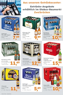 Warsteiner im aktuellen Globus-Baumarkt Prospekt (Homburg) Warsteiner im Globus-Baumarkt Prospekt "Immer eine Idee besser" mit 20 Seiten (Homburg)