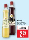 Sirup Holunderblüte Angebote von Yo bei Marktkauf Neu-Ulm für 2,99 €