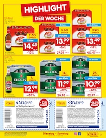 Bier im aktuellen Netto Marken-Discount Prospekt (Pulheim) Bier im Netto Marken-Discount Prospekt "Aktuelle Angebote" mit 58 Seiten (Pulheim)