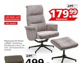 Aktuelles Relaxsessel mit Hocker „Villach“ Angebot bei Segmüller in Aachen ab 179,99 €