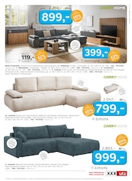 Ecksofa im XXXLutz Möbelhäuser Prospekt "junges wohnen." auf Seite 11