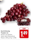Trauben rot Angebote von Gut & Günstig bei EDEKA Mannheim für 1,49 €