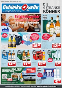 Getränke Quelle Weydringer Prospekt ...einfach mehr drin mit 4 Seiten
