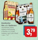 Aktuelles Bier oder Fassbrause Angebot bei Markant in Stralsund ab 3,79 €