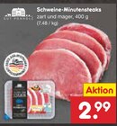 Schweine-Minutensteaks Angebote von Gut Ponholz bei Netto Marken-Discount Duisburg für 2,99 €